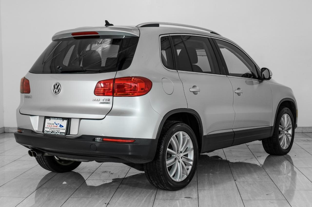 2013 Volkswagen Tiguan SE 4MOTION AUTOMATIC LEATHER HEATED SEATS BLUETOOTH CRUISE CONTR Carrollton TX