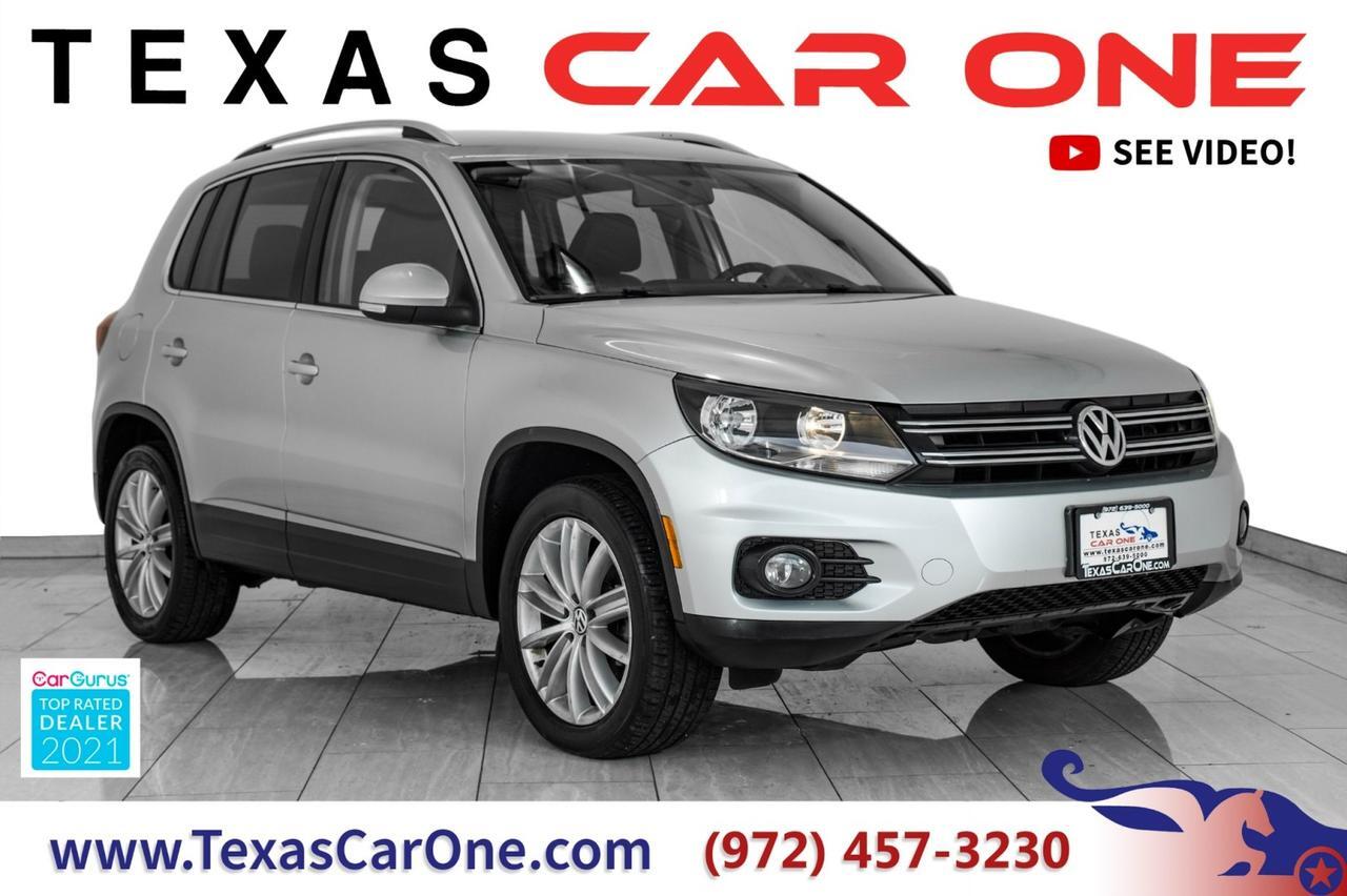 2013 Volkswagen Tiguan SE 4MOTION AUTOMATIC LEATHER HEATED SEATS BLUETOOTH CRUISE CONTROL ALLOY WHEELS