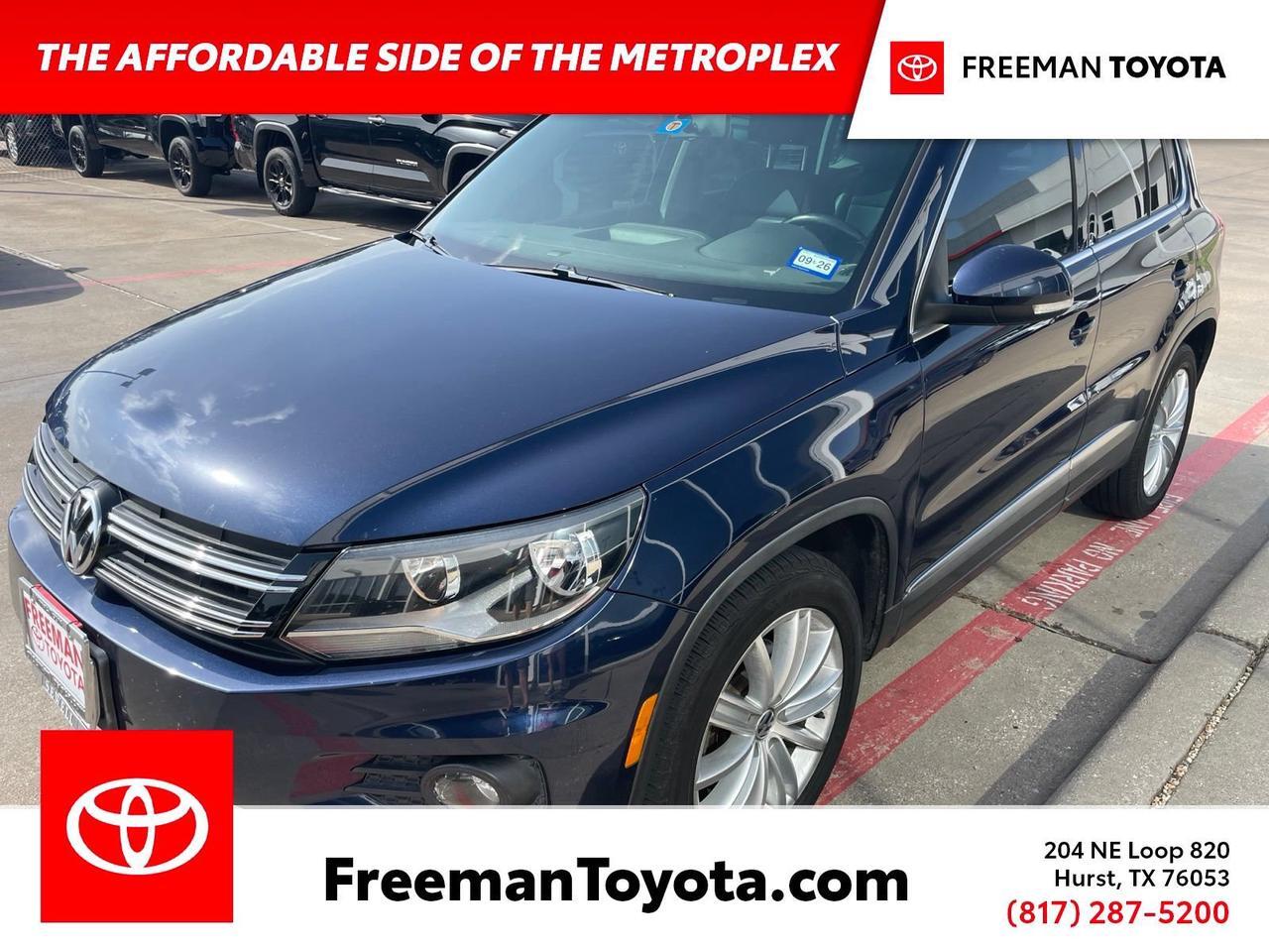 2013 Volkswagen Tiguan SE Hurst TX