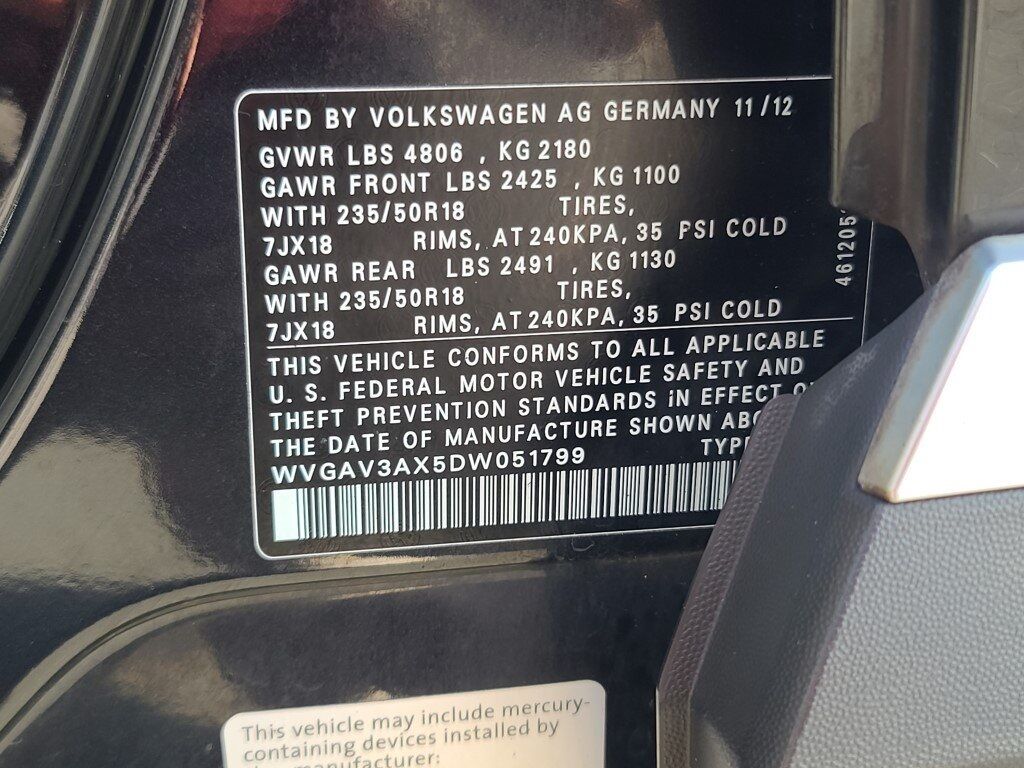 2013 Volkswagen Tiguan SE Springfield VA