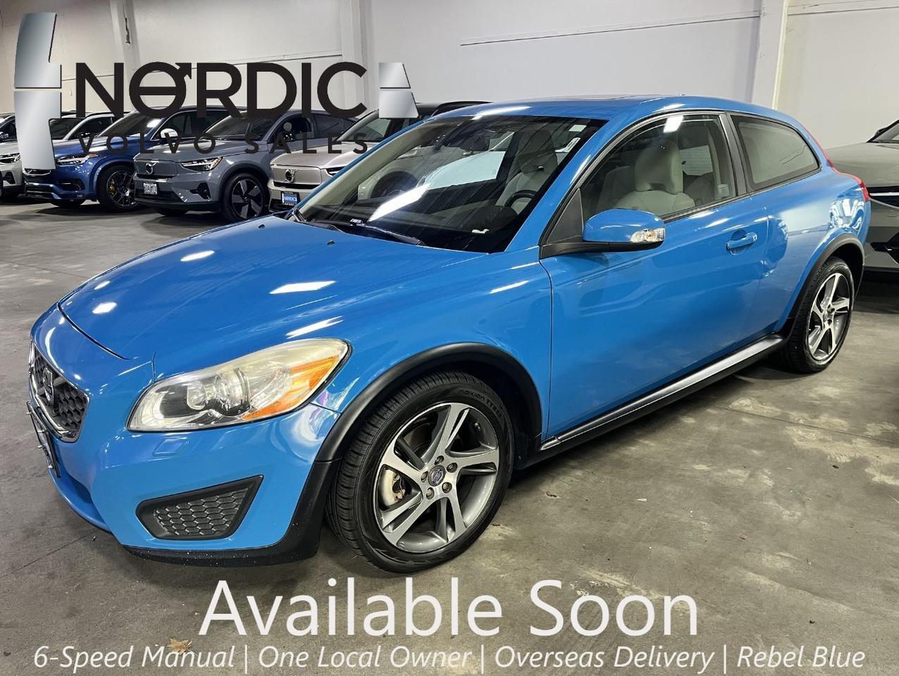 2013 Volvo C30 T5 Premier Plus | 6-Speed Manual, Rebel Blue, One Local Owner, Overseas Delivery