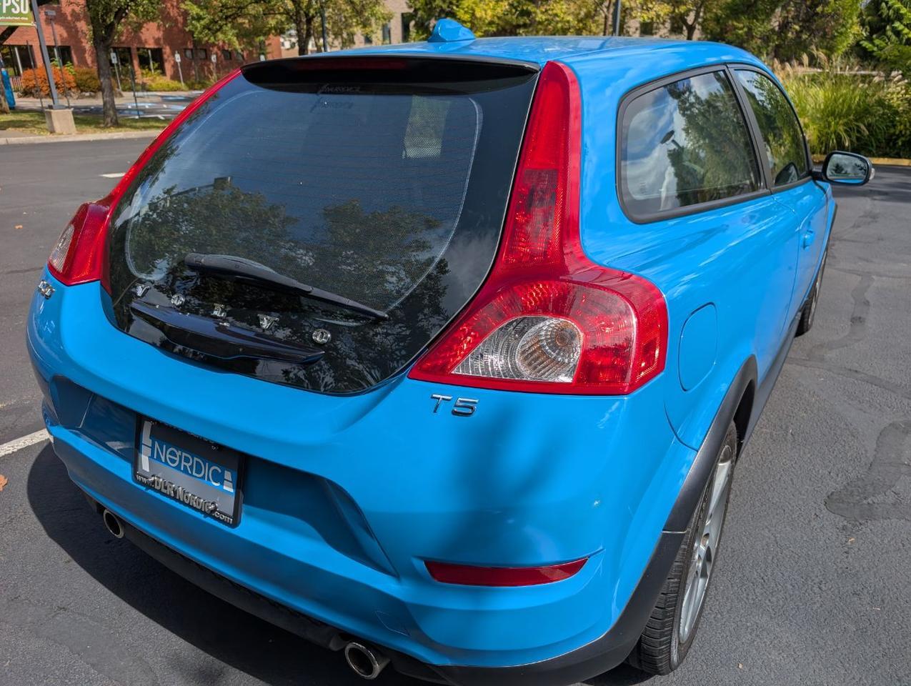 2013 Volvo C30 T5 Premier Plus | 6-Speed Manual, Rebel Blue, One Local Owner, Overseas Delivery Portland OR