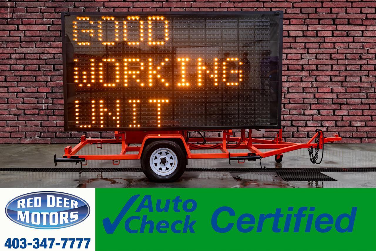 2013 Wanco WTMMB Message Board Trailer