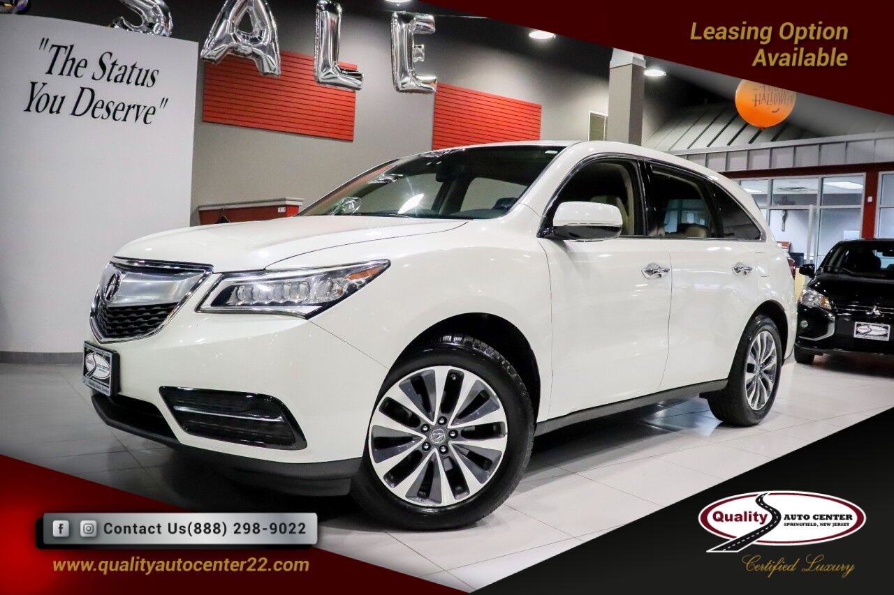 2014 Acura MDX Tech Pkg Springfield NJ 2014 Acura MDX Tech Pkg Springfield NJ