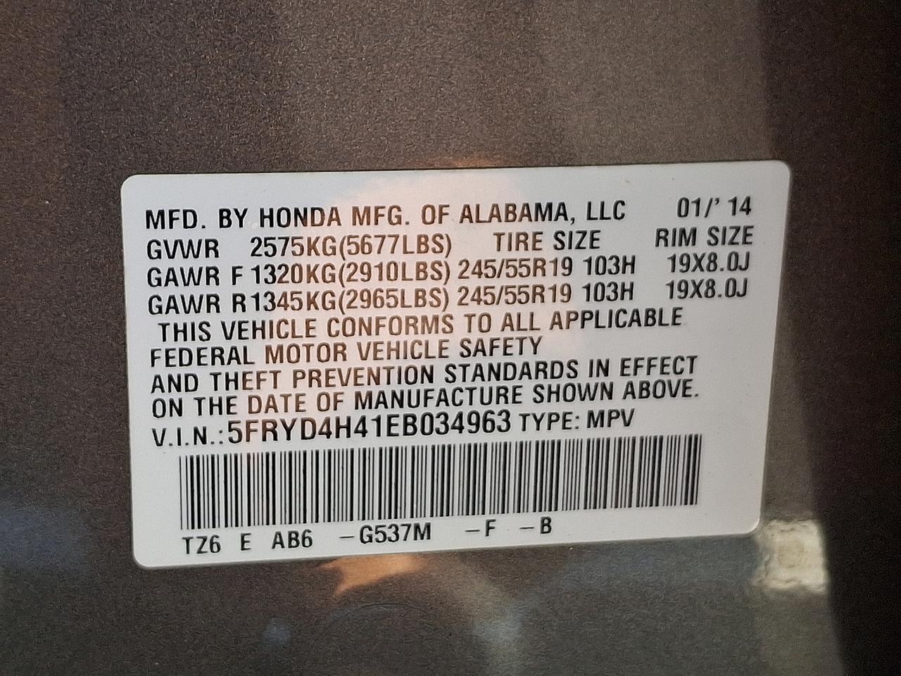 2014 Acura MDX Technology Package Vineland NJ