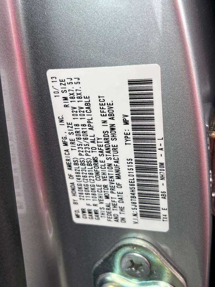 2014 Acura RDX Technology Package Chantilly VA