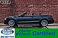 2014 Audi A5 Technik Quattro S-Line Cabriolet Leather Nav BCam