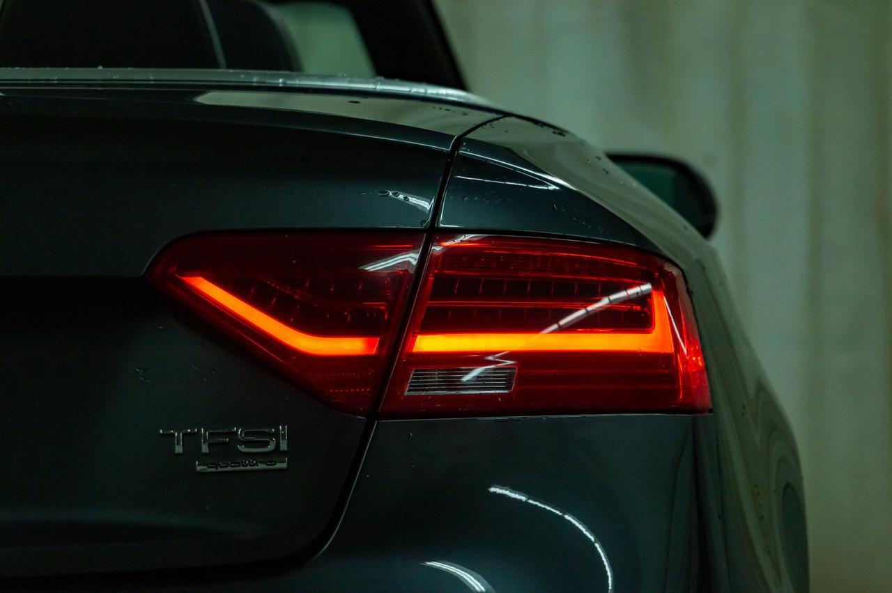 2014 Audi A5 Technik Quattro S-Line Cabriolet Leather Nav BCam Red Deer AB