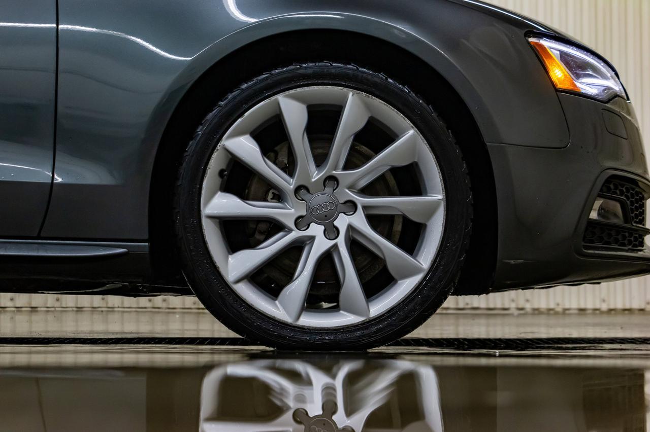 2014 Audi A5 Technik Quattro S-Line Cabriolet Leather Nav BCam Red Deer AB