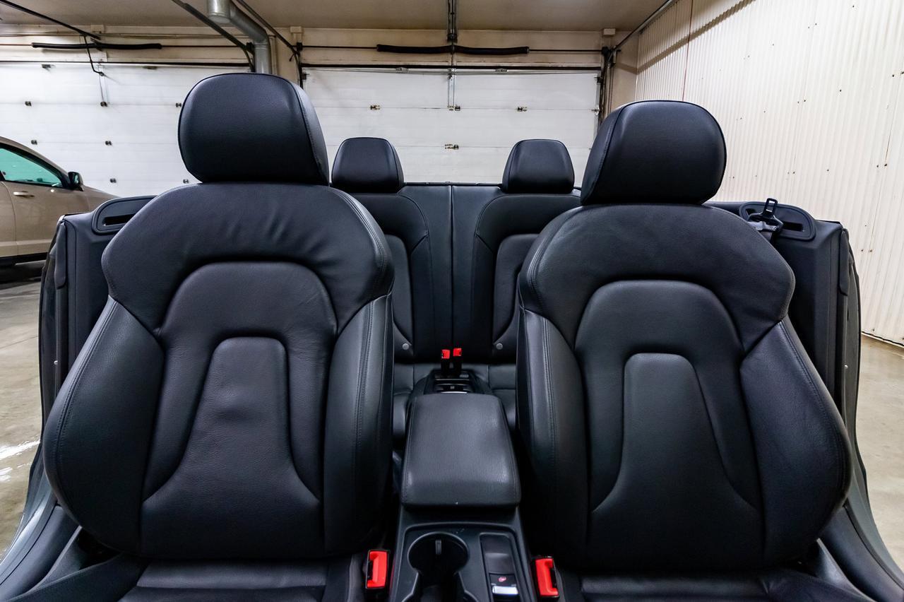 2014 Audi A5 Technik Quattro S-Line Cabriolet Leather Nav BCam Red Deer AB