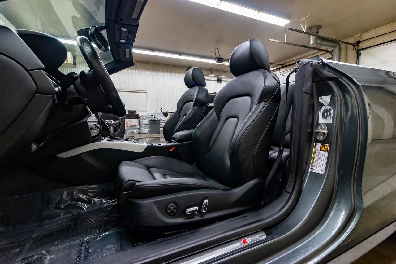 2014 Audi A5 Technik Quattro S-Line Cabriolet Leather Nav BCam Red Deer AB