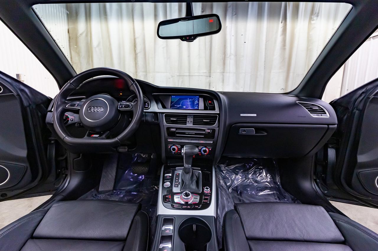 2014 Audi A5 Technik Quattro S-Line Cabriolet Leather Nav BCam Red Deer AB