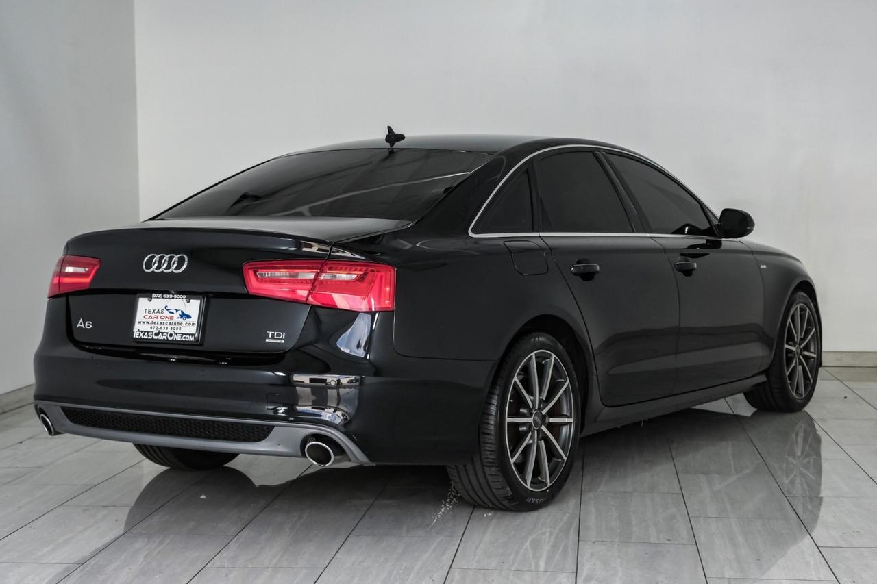 2014 Audi A6 3.0 TDI PRESTIGE QUATTRO BLIND SPOT ASSIST NAVIGATION SUNROOF LE Carrollton TX