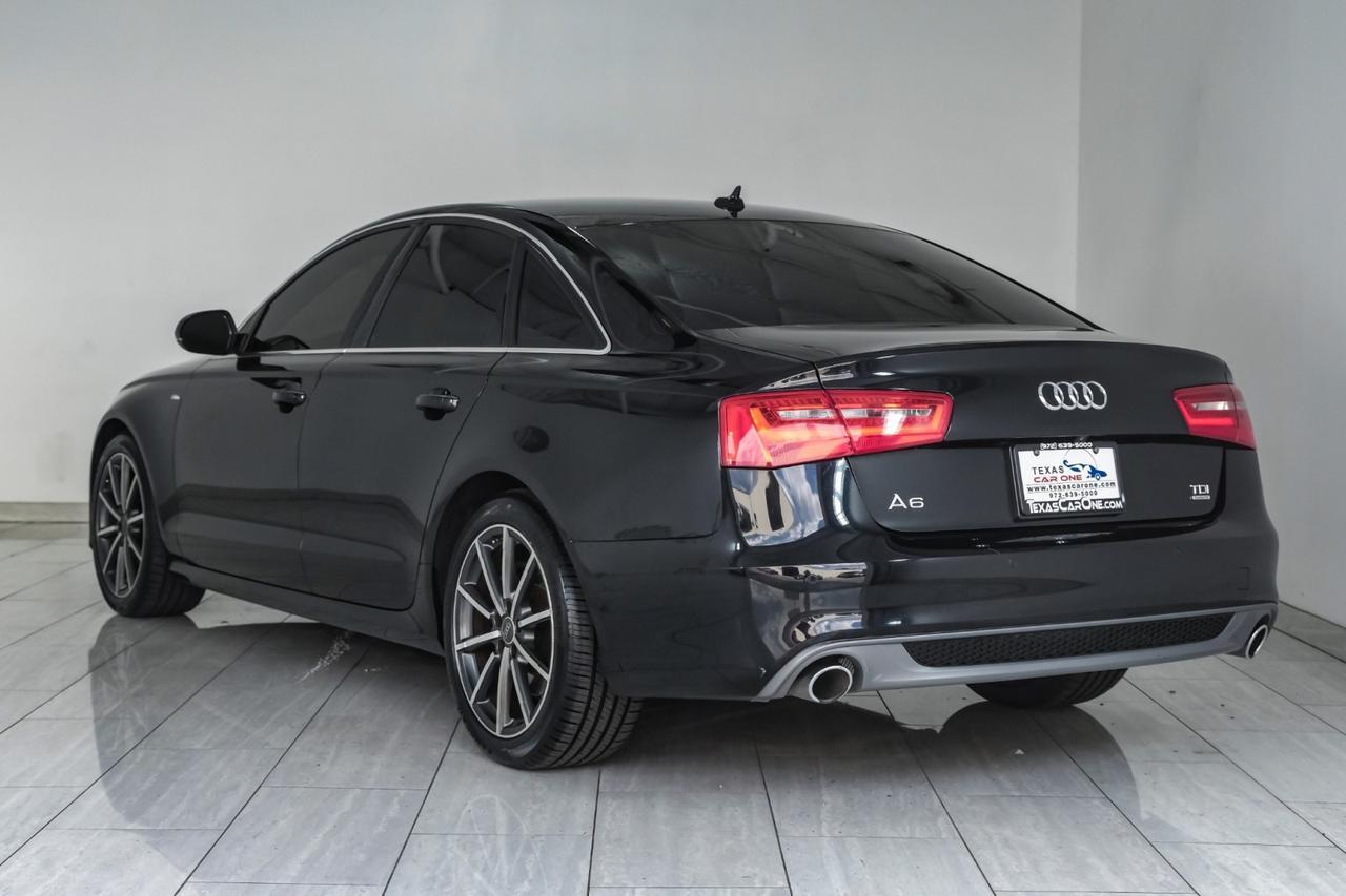 2014 Audi A6 3.0 TDI PRESTIGE QUATTRO BLIND SPOT ASSIST NAVIGATION SUNROOF LE Carrollton TX