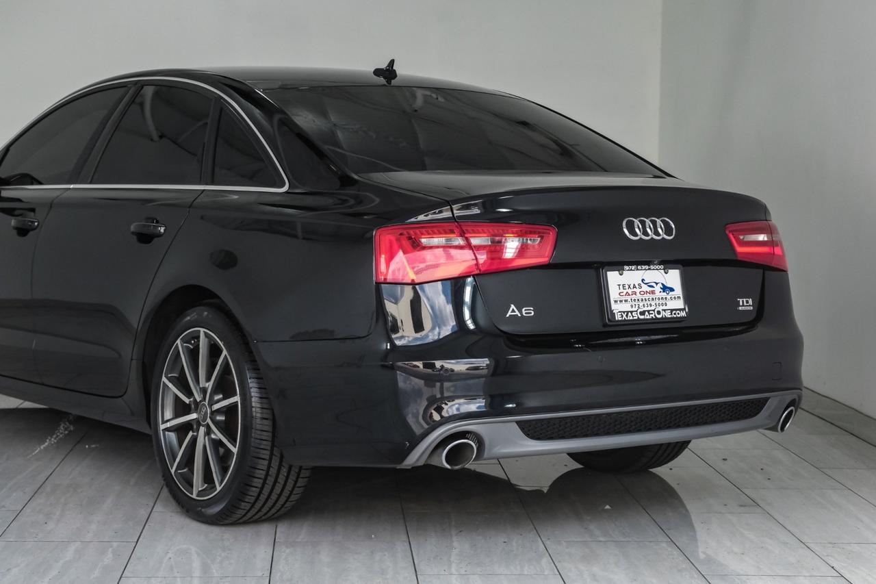 2014 Audi A6 3.0 TDI PRESTIGE QUATTRO BLIND SPOT ASSIST NAVIGATION SUNROOF LE Carrollton TX