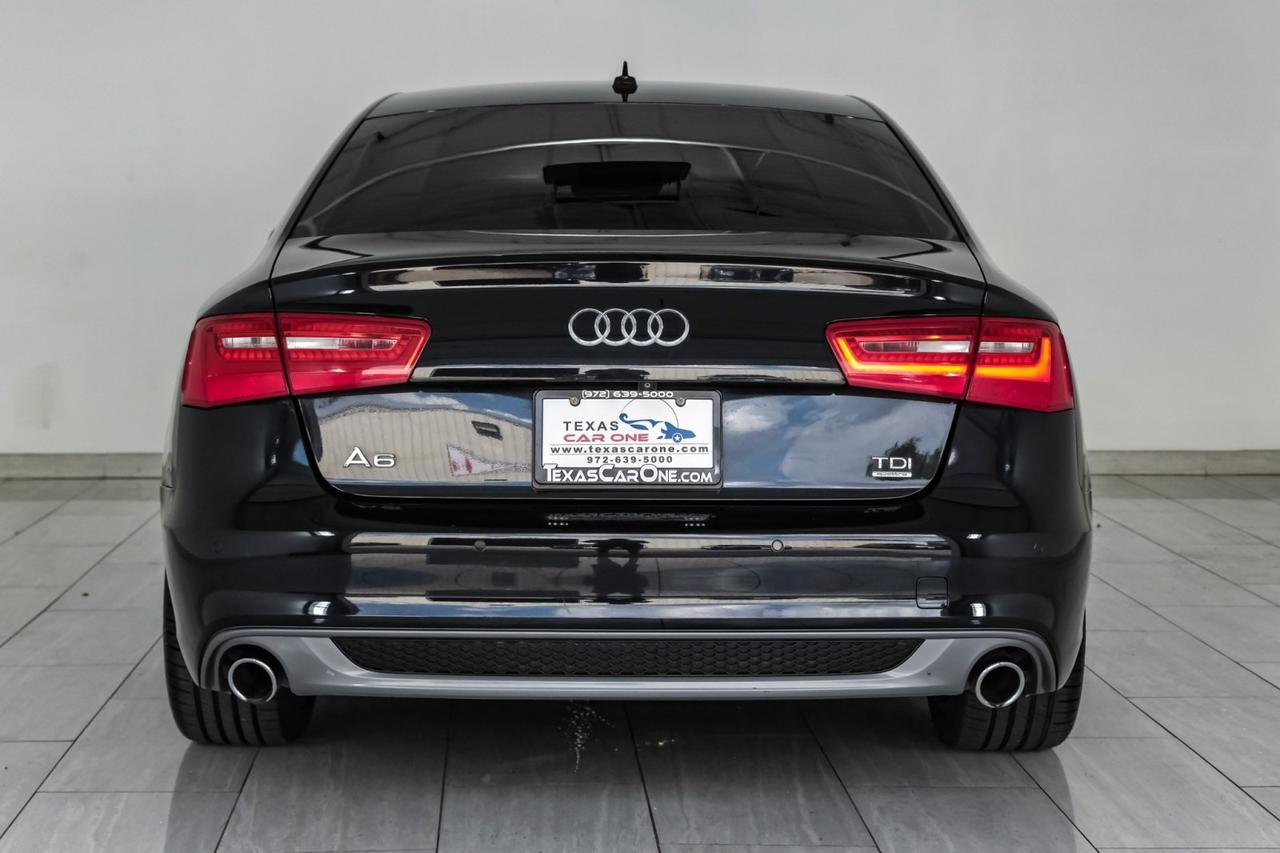 2014 Audi A6 3.0 TDI PRESTIGE QUATTRO BLIND SPOT ASSIST NAVIGATION SUNROOF LE Carrollton TX
