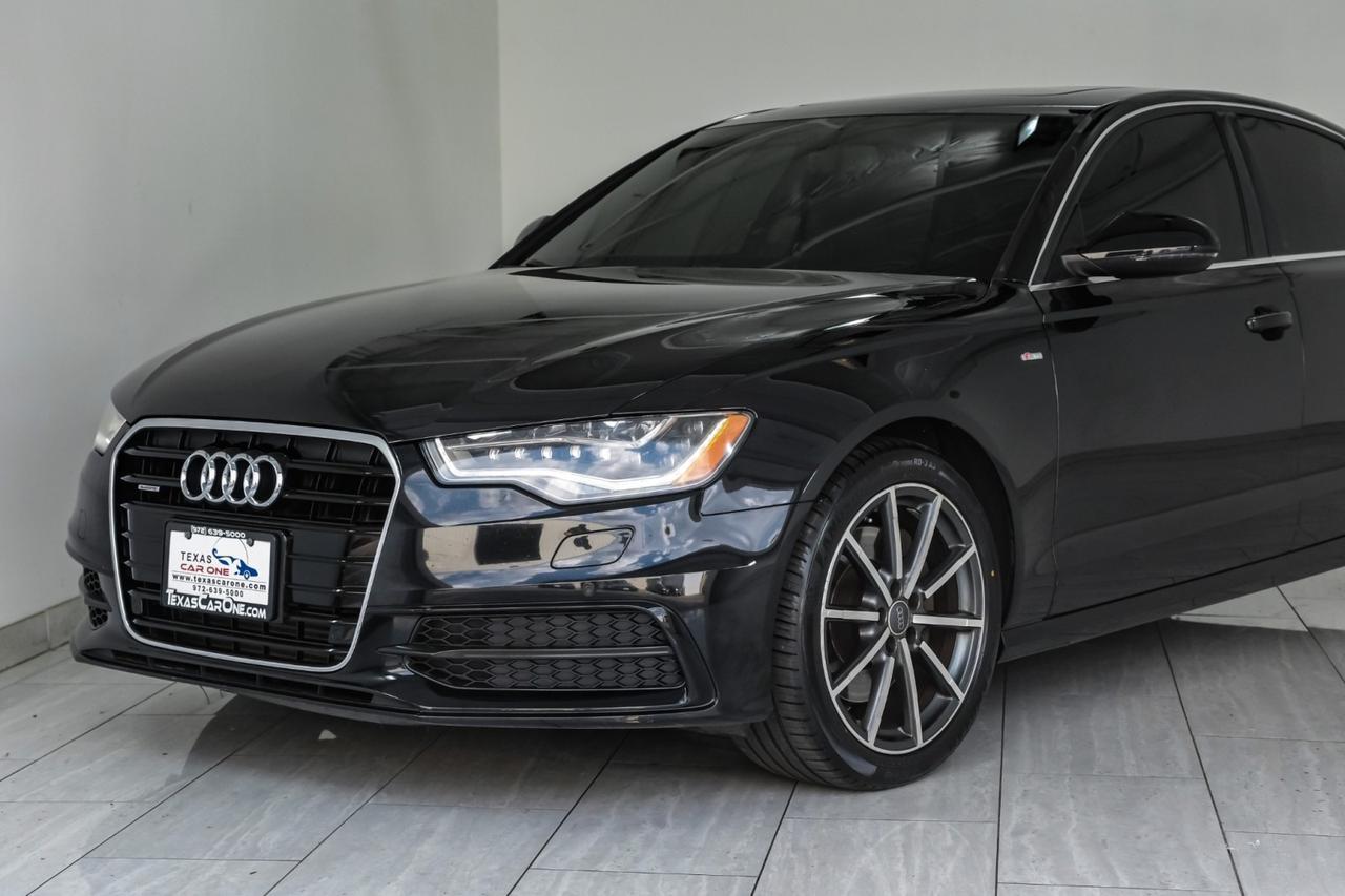 2014 Audi A6 3.0 TDI PRESTIGE QUATTRO BLIND SPOT ASSIST NAVIGATION SUNROOF LE Carrollton TX