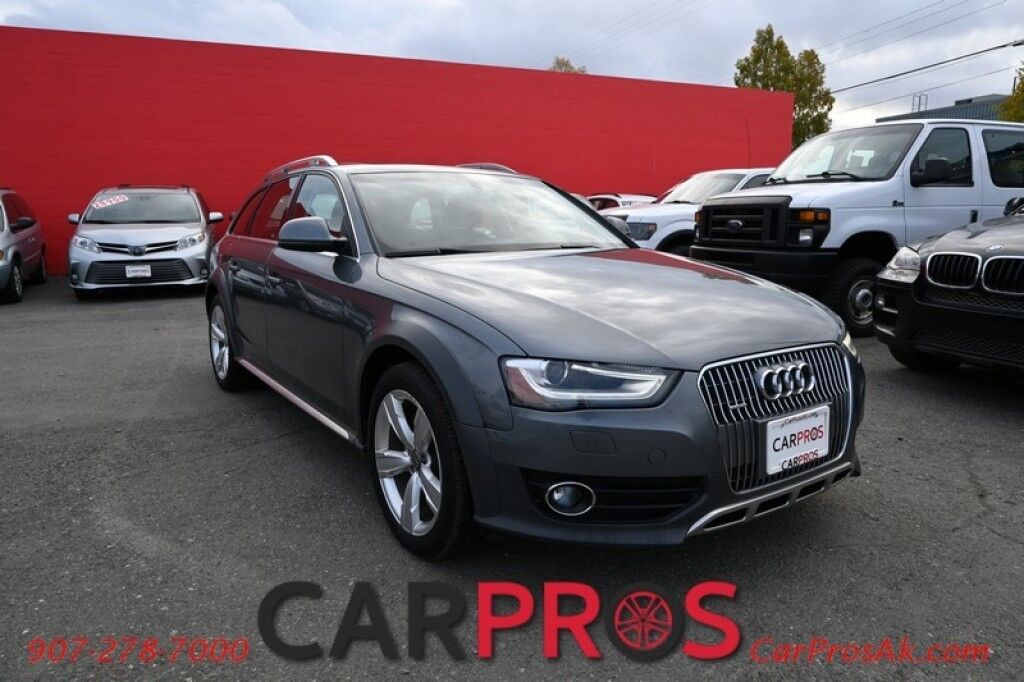 2014 Audi Allroad 2.0T Quattro Premium Plus - All Wheel Drive - Heated Leather Seats - Panoramic Moonroof - Bluetooth - Keyless Entry - Power WIndows & Door Locks - Backup Camera - Tow Package Anchorage AK