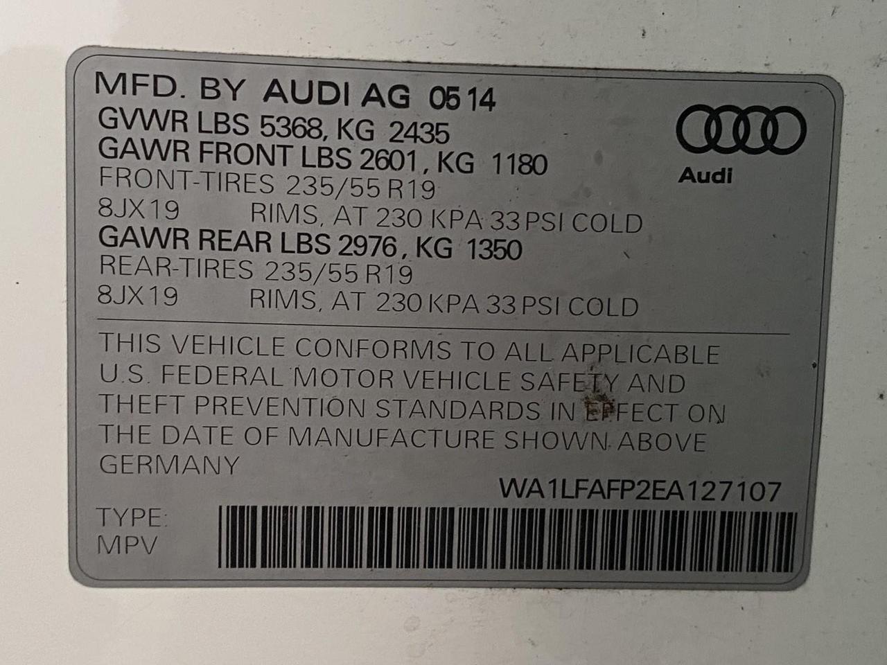 2014 Audi Q5 Premium Plus Richmond Hill NY