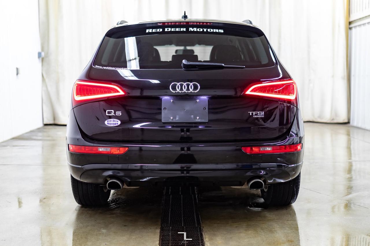 2014 Audi Q5 Quattro Komfort Leather Red Deer AB