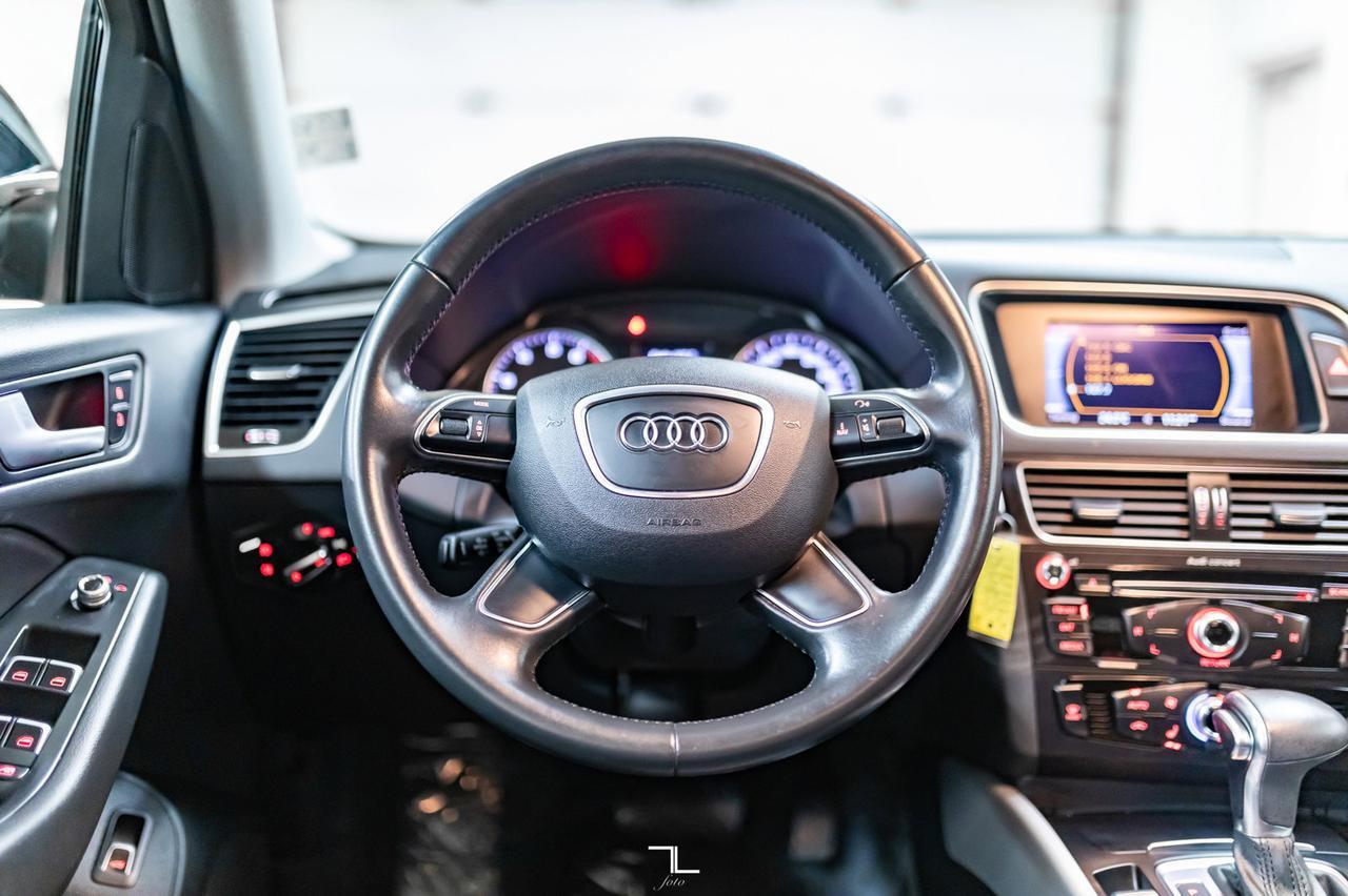 2014 Audi Q5 Quattro Komfort Leather Red Deer AB