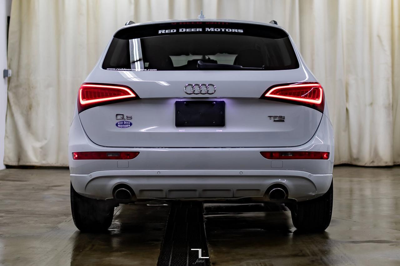 2014 Audi Q5 Quattro Premium Leather Heated Seats Red Deer AB