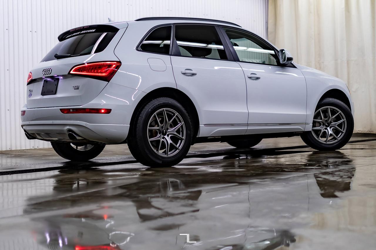 2014 Audi Q5 Quattro Premium Leather Heated Seats Red Deer AB
