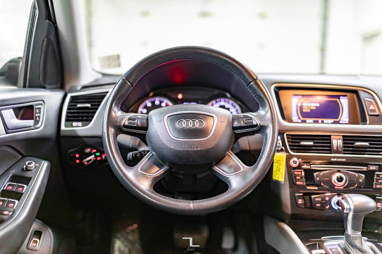 2014 Audi Q5 Quattro Premium Leather Heated Seats Red Deer AB