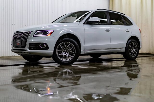 2014 Audi Q5 Quattro Premium Leather Heated Seats Red Deer AB