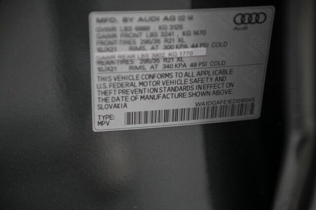 2014 Audi Q7 3.0T S line Quattro Prestige 4dr SUV Chicago IL