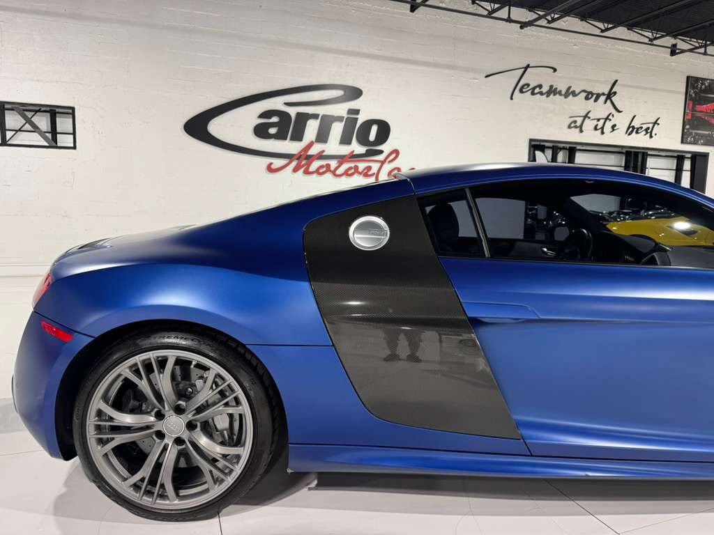2014 Audi R8 V10 plus Sepang Blue Matte paint, Audi Exclusive interior, carbon galore AND MORE!! Fort Lauderdale FL