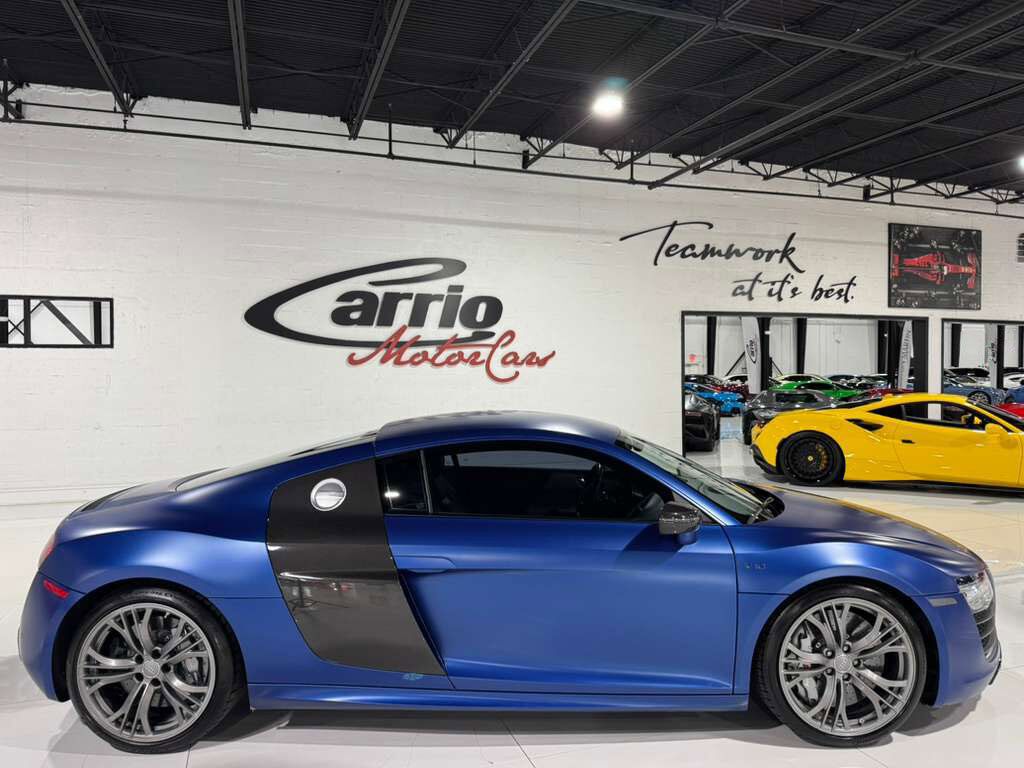 2014 Audi R8 V10 plus Sepang Blue Matte paint, Audi Exclusive interior, carbon galore AND MORE!! Fort Lauderdale FL