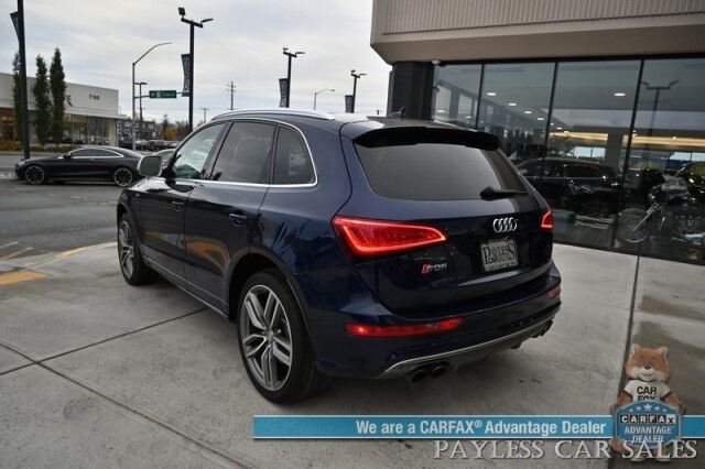 2014 Audi SQ5 / Premium Plus / AWD / 3.0L Supercharged V6 / Power & Heated Leather Seats / Panoramic Sunroof / Navigation / Blind Spot Alert / Bluetooth / Backup Camera / Keyless Entry & Start / Only 99K Miles Anchorage AK