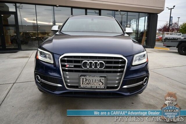 2014 Audi SQ5 / Premium Plus / AWD / 3.0L Supercharged V6 / Power & Heated Leather Seats / Panoramic Sunroof / Navigation / Blind Spot Alert / Bluetooth / Backup Camera / Keyless Entry & Start / Only 99K Miles Anchorage AK