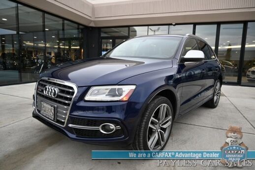 2014 Audi SQ5 / Premium Plus / AWD / 3.0L Supercharged V6 / Power & Heated Leather Seats / Panoramic Sunroof / Navigation / Blind Spot Alert / Bluetooth / Backup Camera / Keyless Entry & Start / Only 99K Miles Anchorage AK