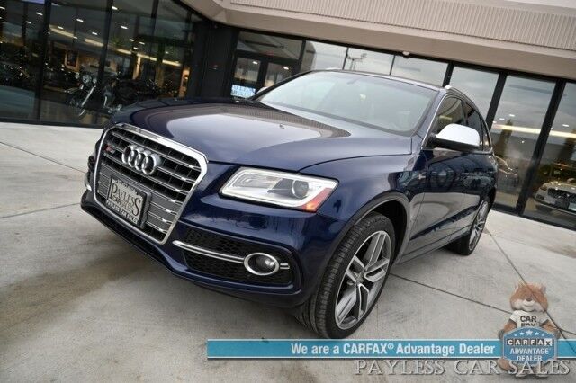 2014 Audi SQ5 / Premium Plus / AWD / 3.0L Supercharged V6 / Power & Heated Leather Seats / Panoramic Sunroof / Navigation / Blind Spot Alert / Bluetooth / Backup Camera / Keyless Entry & Start / Only 99K Miles Anchorage AK
