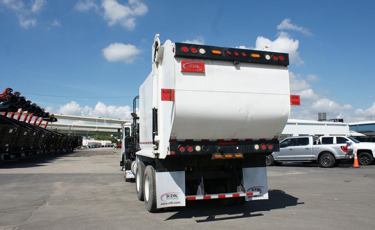 2014 Autocar ACX 27 yd Scorpion Side Loader Garbage Truck Tampa FL