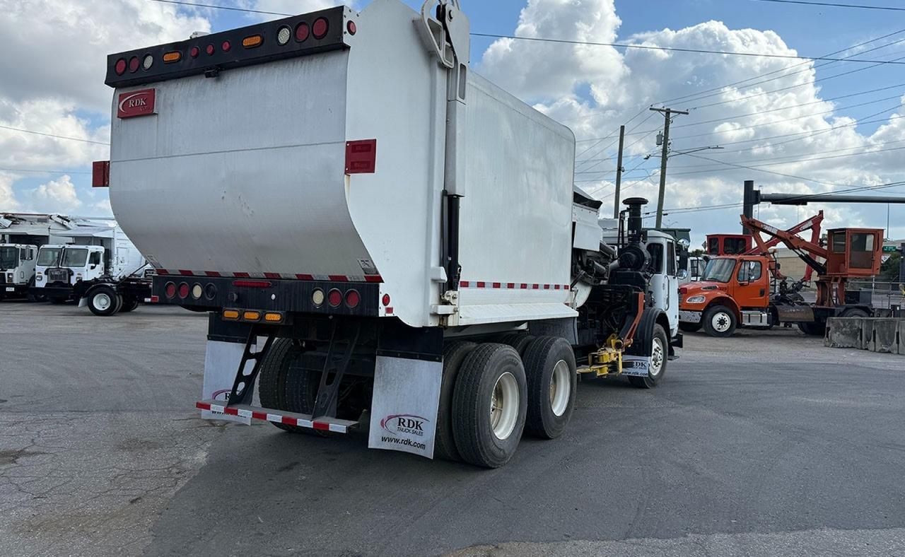 2014 Autocar ACX 27 yd Scorpion Side Loader Garbage Truck Tampa FL