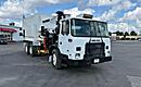 2014 Autocar ACX64 27 yd Scorpion Side Loader Garbage Truck