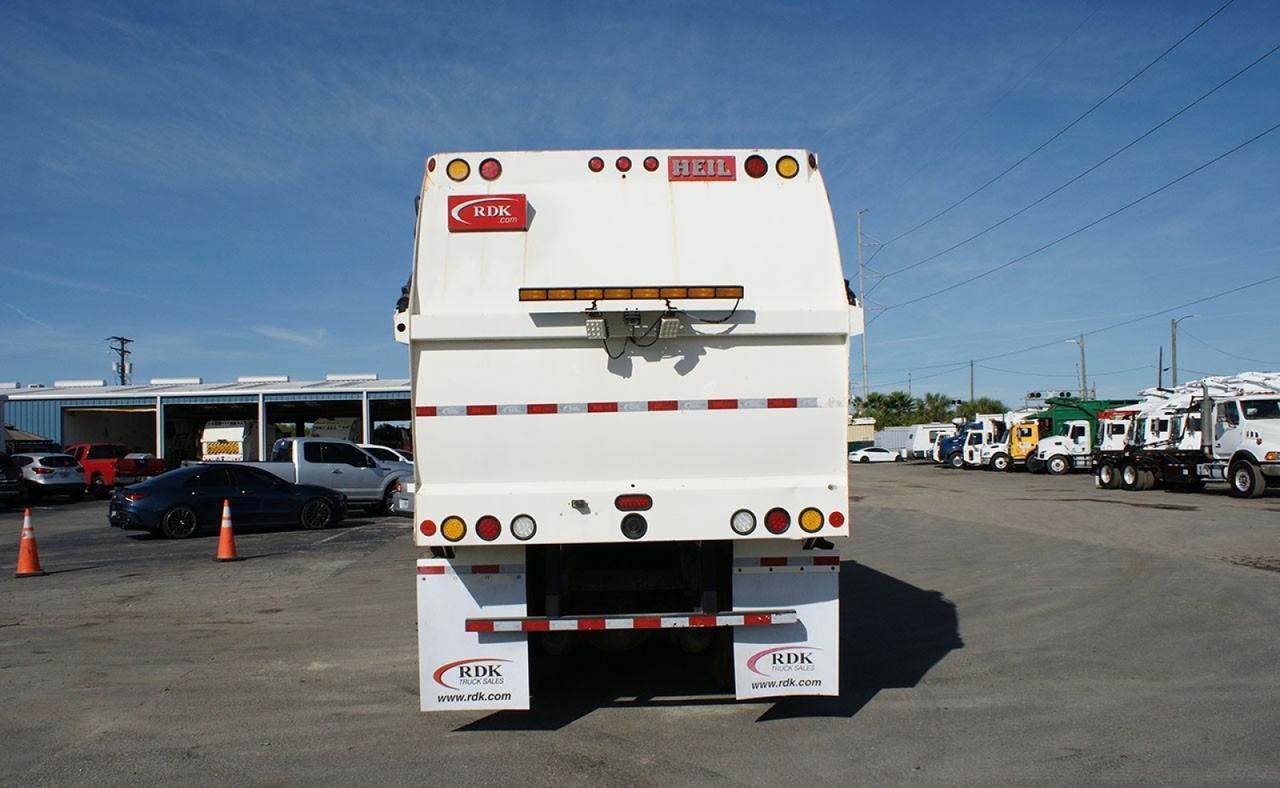2014 Autocar ACX64 28 yard Heil Side Loader Garbage Truck Tampa FL