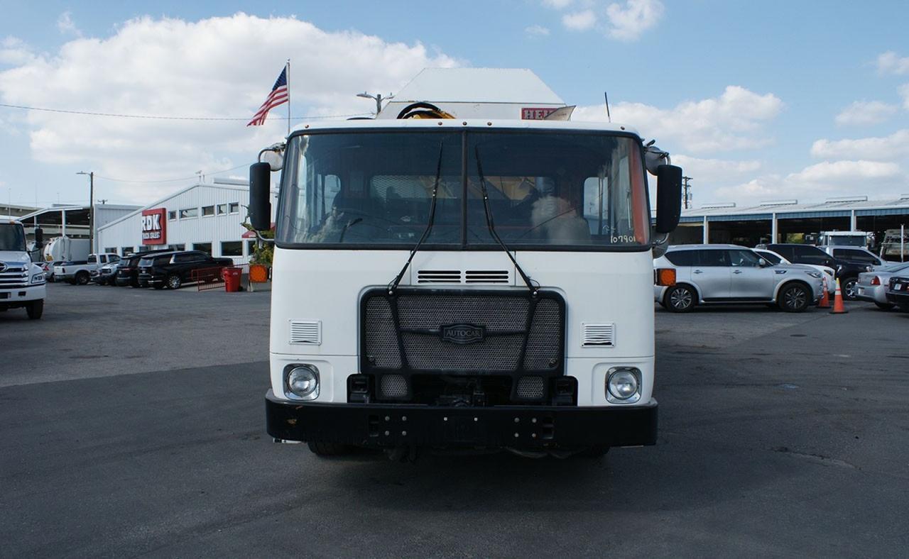 2014 Autocar ACX64 28 yd Heil Side Loader Garbage Truck Tampa FL