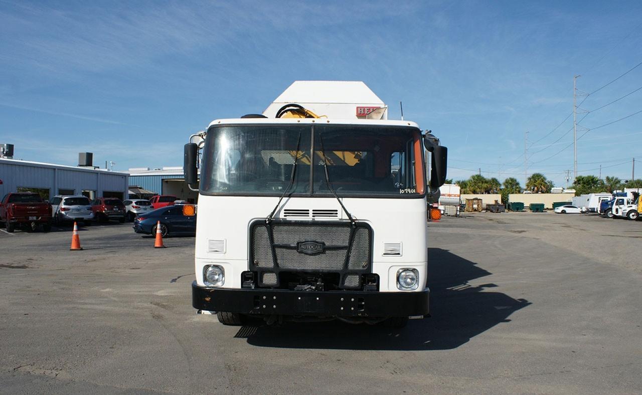 2014 Autocar ACX64 28 yd Heil Side Loader Garbage Truck