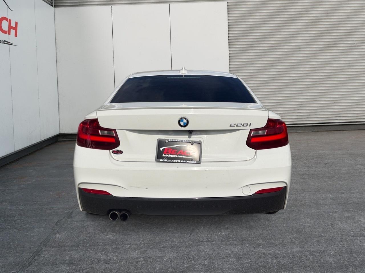2014 BMW 2 Series 228i, HEATED SEATS, BACKUP CAMERA, TINTED GLASS, POWER MIRRORS, BLUETOOTH, KEYLESS START, CRUISE CONTROL, COME AND TEST DRIVE TODAY! Norfolk VA