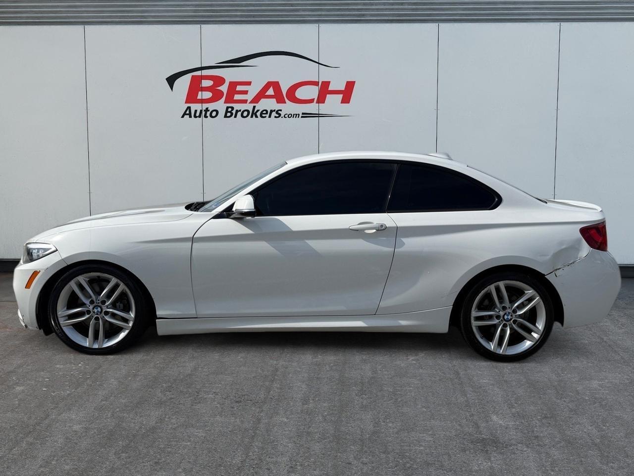 2014 BMW 2 Series 228i, HEATED SEATS, BACKUP CAMERA, TINTED GLASS, POWER MIRRORS, BLUETOOTH, KEYLESS START, CRUISE CONTROL, COME AND TEST DRIVE TODAY! Norfolk VA