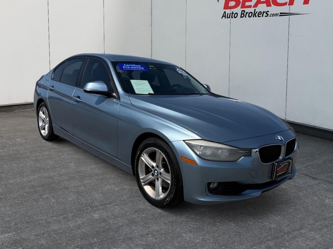 2014 BMW 3 Series 328i, HEATED SEATS, SUNROOF, BLUETOOTH, POWER MIRRORS, FLOOR MATS, AUTOMATIC HEADLIGHTS, COME AND TEST DRIVE THIS BMW 3 SERIES TODAY!