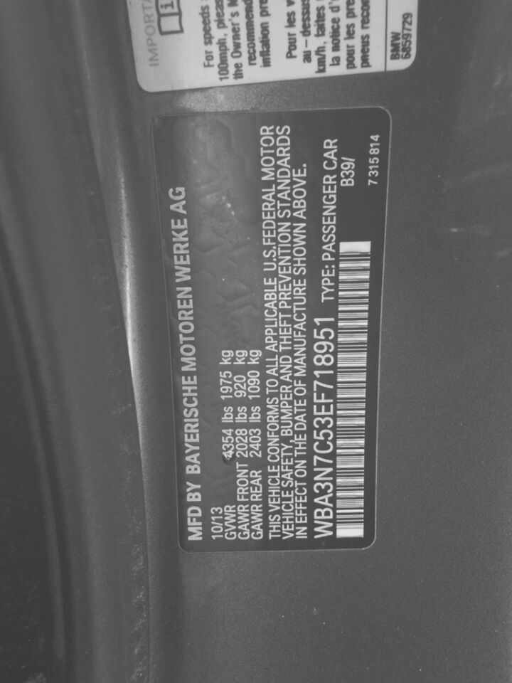 2014 BMW 4 Series 2dr Cpe 428i RWD SULEV Jacksonville FL