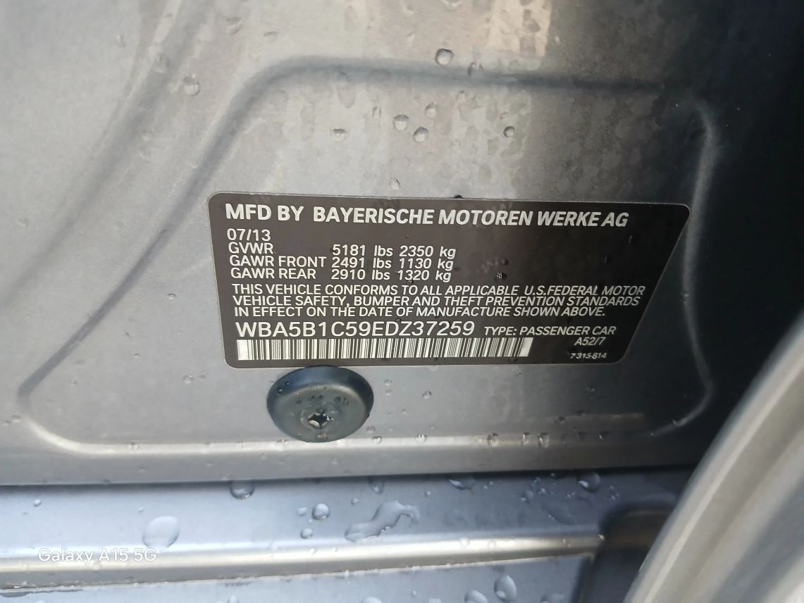 2014 BMW 5 Series 535i Sedan 4D Maitland FL