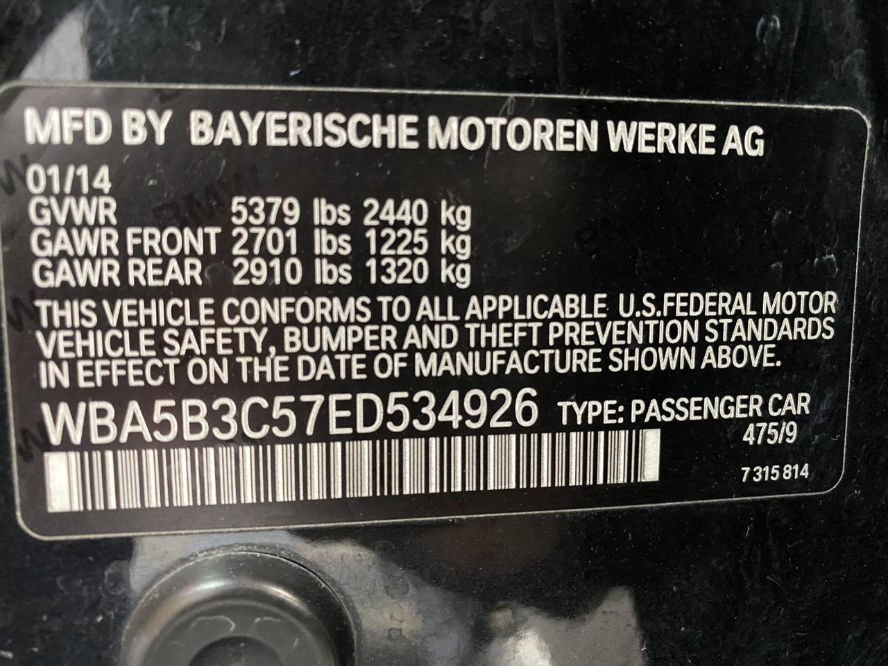 2014 BMW 5 Series 535i xDrive Richmond Hill NY