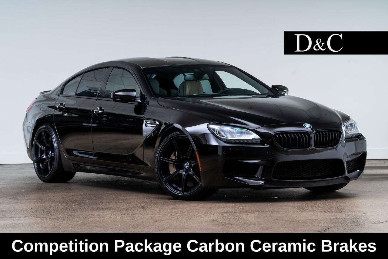 2014 BMW M6 Gran Coupe Competition Package Carbon Ceramic Brakes