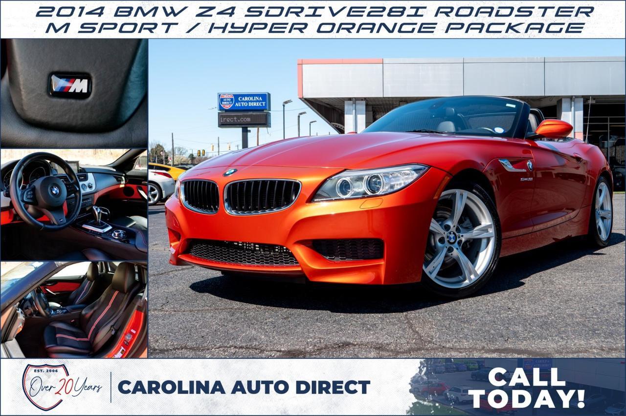 2014 BMW Z4 sDrive28i Roadster / M Sport / Hyper Orange Package!